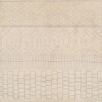 Hand-Knotted Lamb's Wool Area Rug // PTX-563 // Ivory