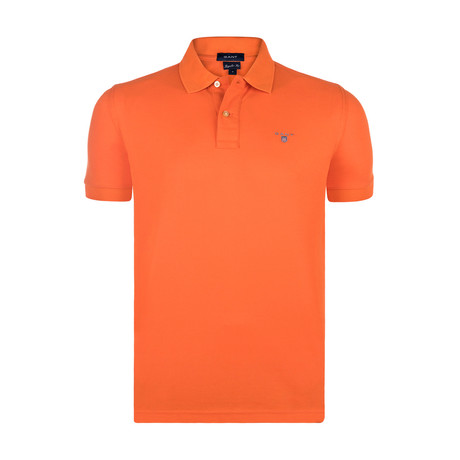 Gant Short Sleeve Polo // Orange (S)