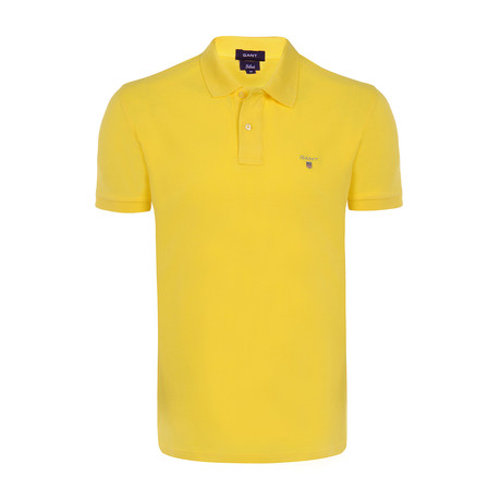 Short Sleeve Polo // Yellow (S)