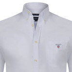 Gant Button-Up Shirt // White (2XL)