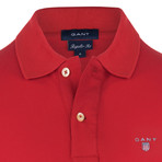 Gant Short Sleeve Polo // Red (2XL)