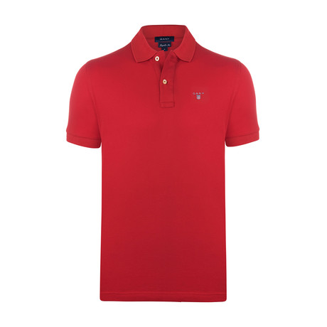 Gant Short Sleeve Polo // Red (S)