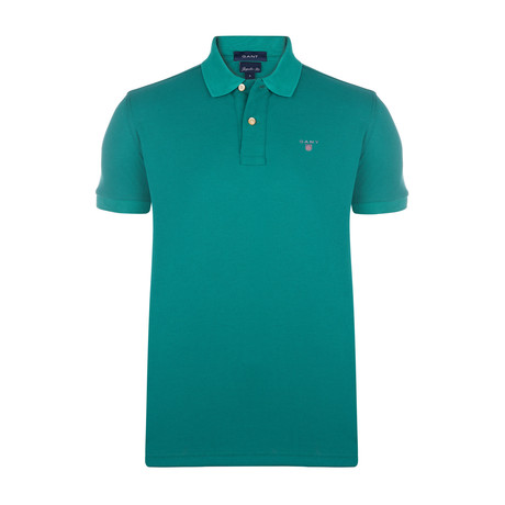 Gant Short Sleeve Polo // Green (S)