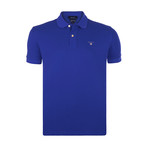 Gant Short Sleeve Polo // Royal Blue (XL)