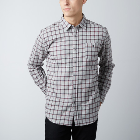 Dorian Flannel Shirt // Fired Brick (S)