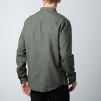 Roland Chambray Shirt // Olive (S)