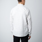 Blaine Stripe Textured Shirt // Natural (S)