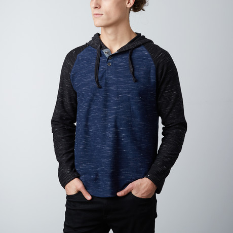 Hassan Henley Thermal // Navy (S)