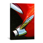 1956 Corvette, Exhaust by Canvas Print