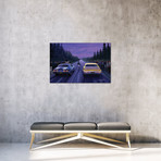 Back Road Races by Bruce Kaiser (18"W x 26"H x .75"D)