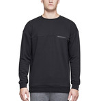 Plunge Sweater // Black (S)