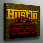 Hustle All Day (12"L x 18"W)