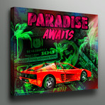 Paradise Awaits (12"L x 18"W)