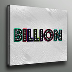 Chrome Billion (12"L x 18"W)