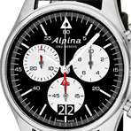 Alpina Startimer Pilot Military Chronograph Quartz // AL-372BS4S6 // Store Display