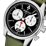 Alpina Startimer Pilot Military Chronograph Quartz // AL-372BS4S6 // Store Display