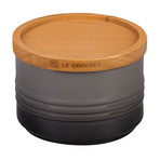 Canister with Wood Lid // 12 oz (Marseille)