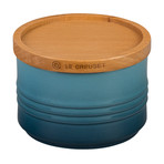 Canister with Wood Lid // 12 oz (Marseille)