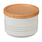 Canister with Wood Lid // 12 oz (Marseille)