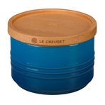 Canister with Wood Lid // 12 oz (Marseille)