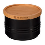 Canister with Wood Lid // 12 oz (Marseille)