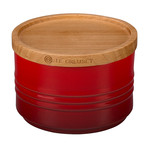 Canister with Wood Lid // 12 oz (Marseille)