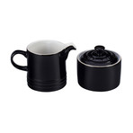 Cream + Sugar Set (White)