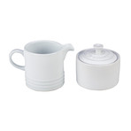 Cream + Sugar Set (White)