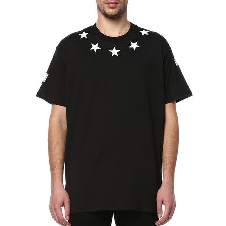 Stars and 74 Details Tee // Black (S)