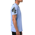 Stars and 74 Details Tee // Light Blue (M)