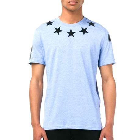 Stars and 74 Details Tee // Light Blue (S)