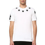 Stars and 74 Details Tee // White (M)