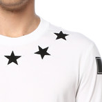 Stars and 74 Details Tee // White (M)