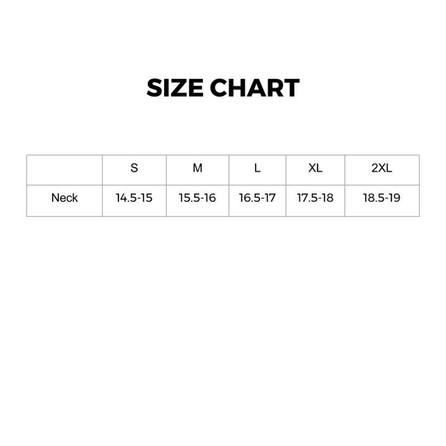Charles Tyrwhitt Size Chart