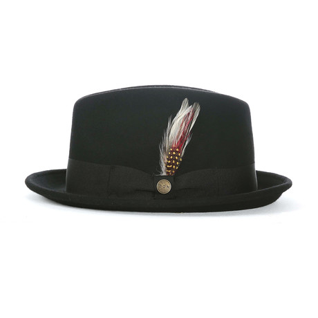 Alphonse Grosgrain Hat // Black (S)