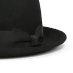 Alphonse Grosgrain Hat // Black (S)
