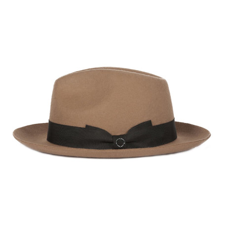 Leon Grosgrain Hat // Beige (S)
