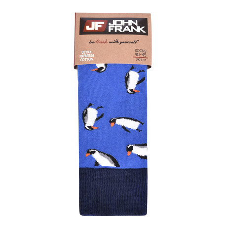 Long Fun Socks // Penguin