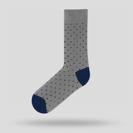 Long Socks Mercerised // Grey