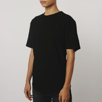 Reverse Terry T-Shirt // Black (2XL)