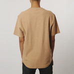 Reverse Terry T-Shirt // Coffee (L)