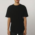 Reverse Terry T-Shirt // Black (S)