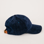 Pineapple Corduroy Dad Hat // Midnight Blue