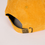 Pineapple Corduroy Dad Hat // Mustard