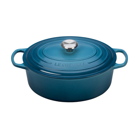 Signature Oval Dutch Oven // 6.75 qt (Marine)