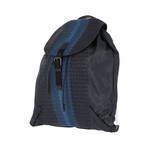 Woven Backpack // Blue
