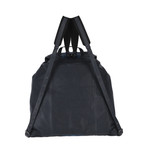 Woven Backpack // Blue