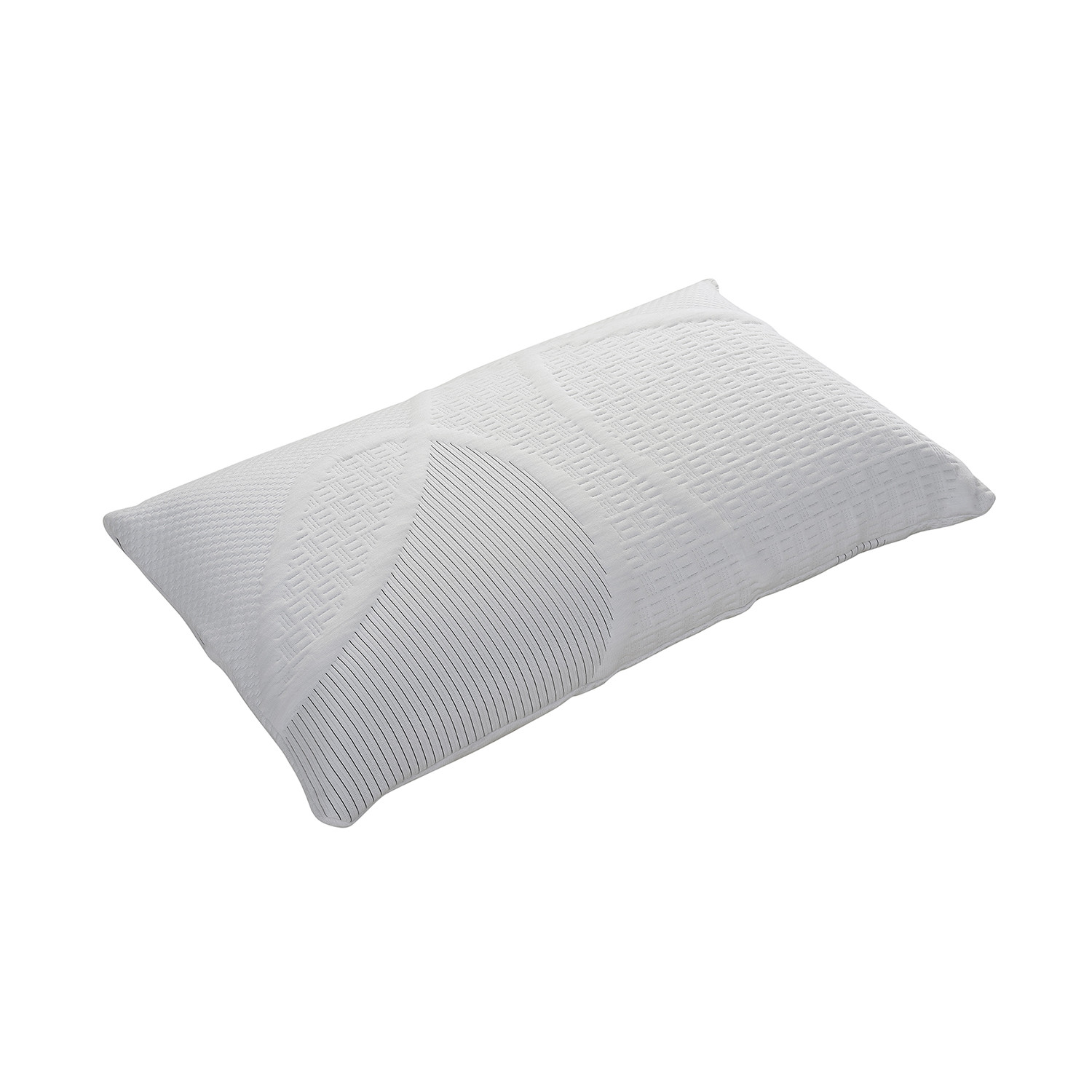 Reversible Hypoallergenic Supportive Latex Foam Pillow // Queen AC