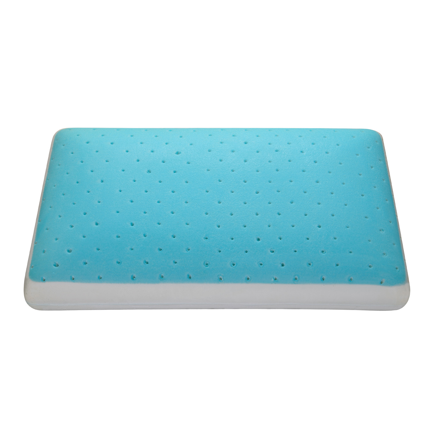 Reversible Hypoallergenic Supportive Latex Foam Pillow // Queen AC
