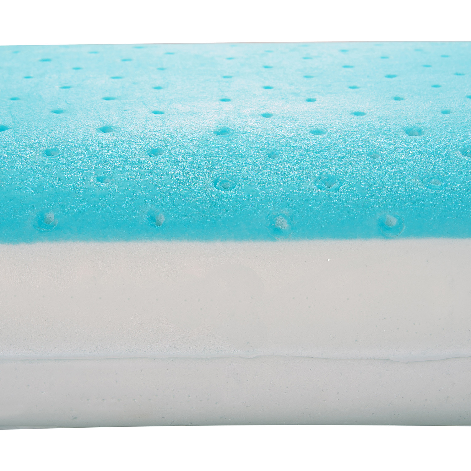 Reversible Hypoallergenic Supportive Latex Foam Pillow // Queen AC
